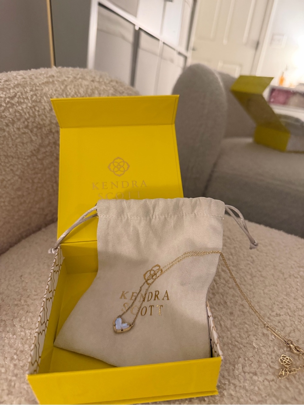 Kendra Scott Heart Necklace 🤍✨